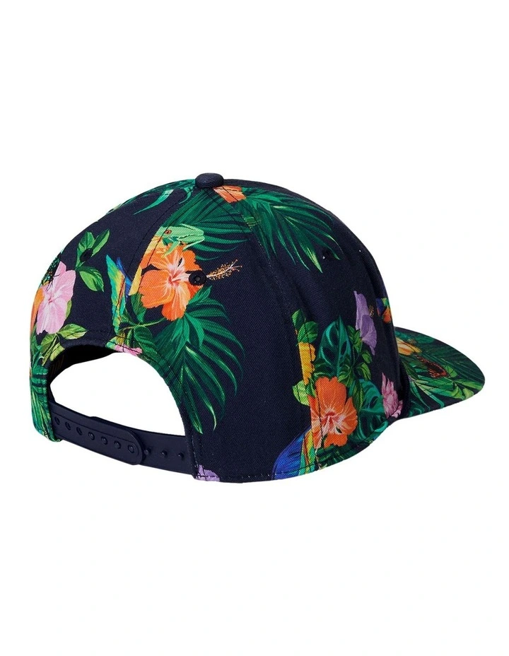 Australian Open Floral Ball Cap in Multi image 2