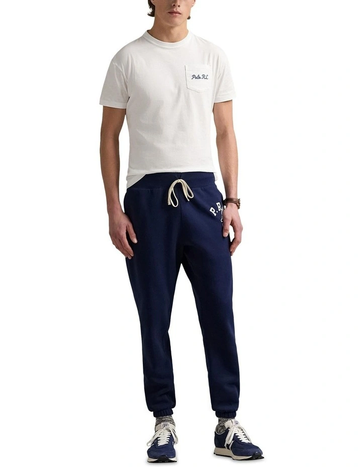 Classic Fit Polo Bear Jersey T-shirt in White image 3