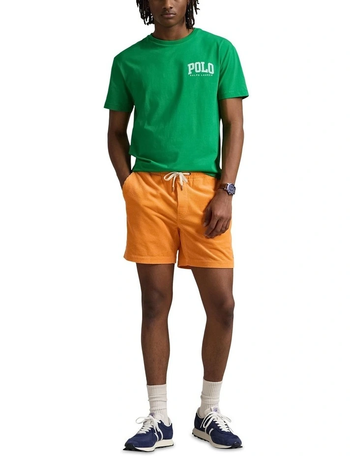 Classic Fit Logo Jersey T-shirt in Green image 3