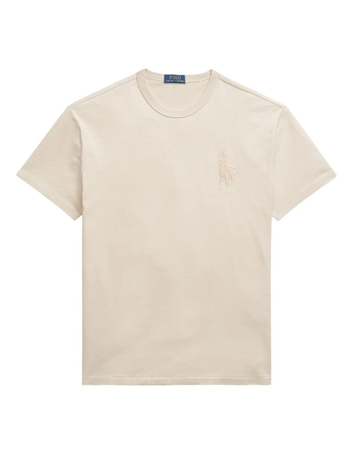 Classic Fit Big Pony Jersey T-shirt in Grey image 4