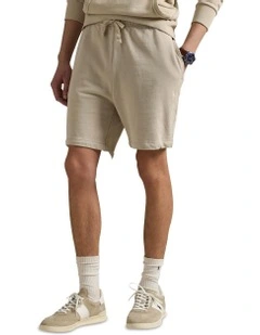 Loopback Fleece Short 6.5 Inch in Grey