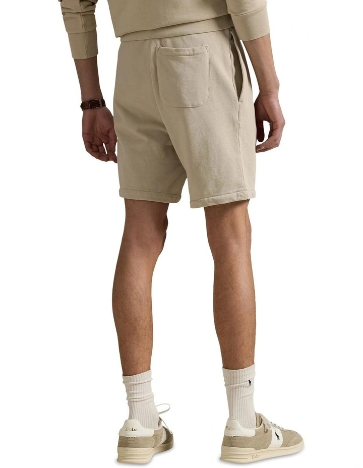 Loopback Fleece Short 6.5 Inch in Grey image 2