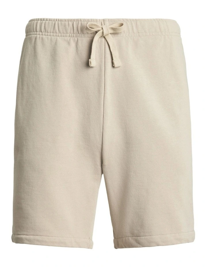 Loopback Fleece Short 6.5 Inch in Grey image 4