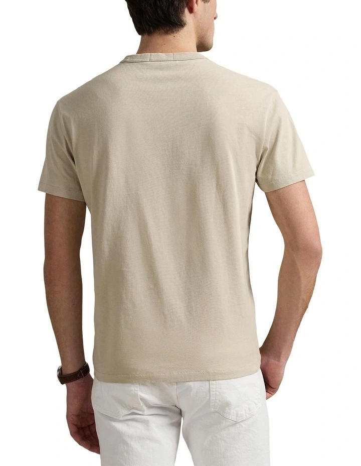 Classic Fit Jersey Crewneck T-shirt in Grey image 2