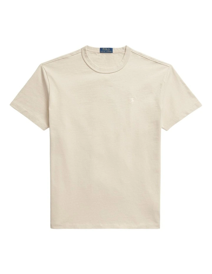 Classic Fit Jersey Crewneck T-shirt in Grey image 4