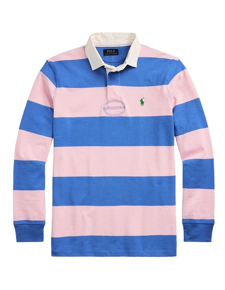 The Iconic Rugby Shirt in Pink image 4
