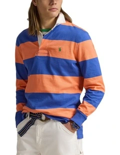 The Iconic Rugby Shirt in Orange