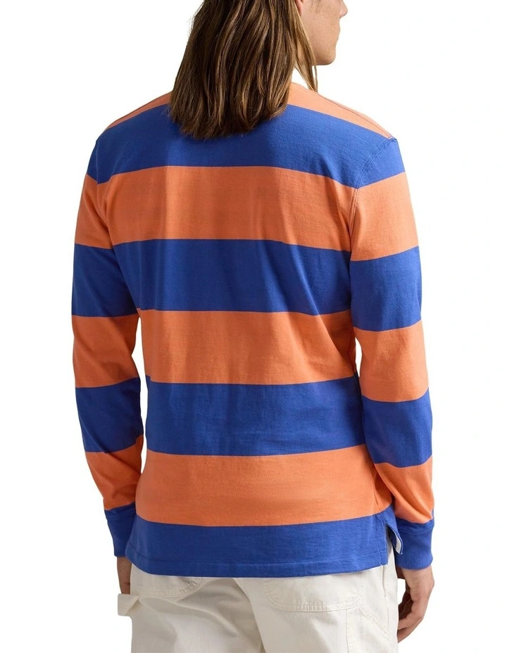 The Iconic Rugby Shirt in Orange image 2