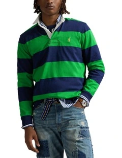 The Iconic Rugby Shirt in Blue