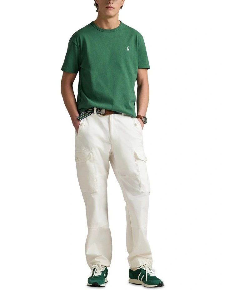 Classic Fit Heavyweight Jersey T-shirt in Green image 3