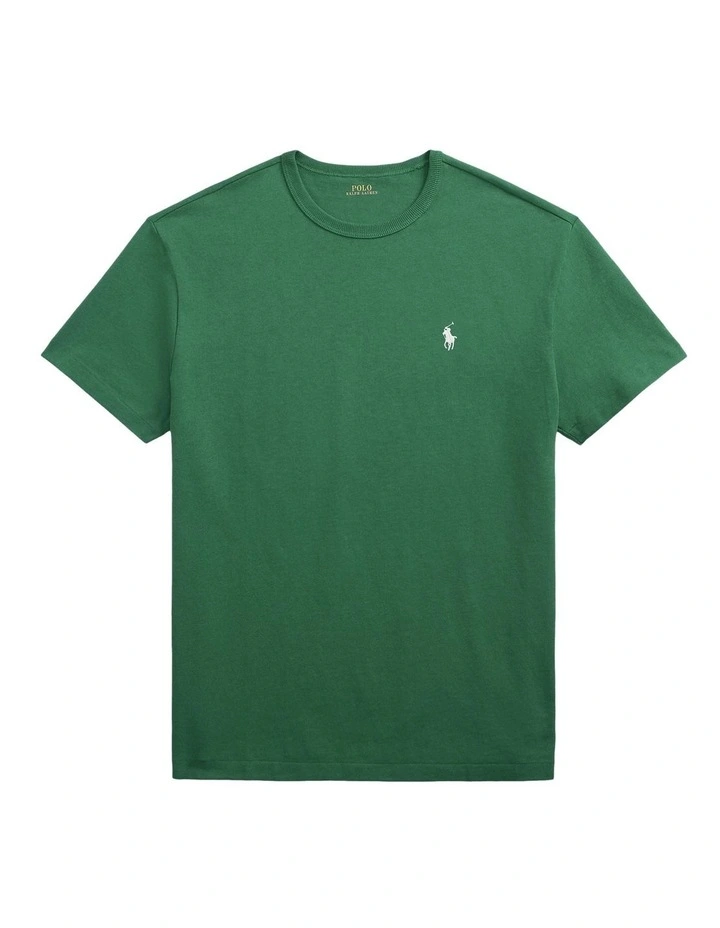 Classic Fit Heavyweight Jersey T-shirt in Green image 4