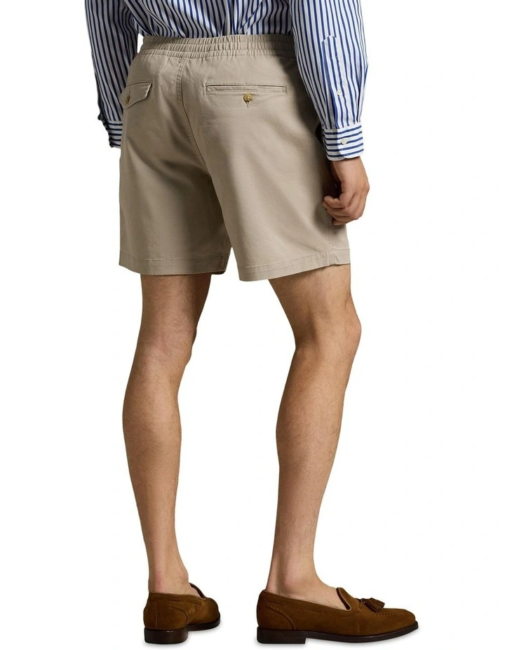 Prepster Stretch Chino Short 6-Inch in Beige image 2