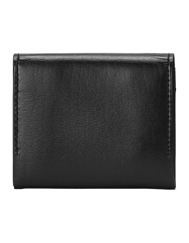 Calfskin Coin Pouch in Black image 2