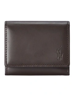 Calfskin Coin Pouch in Brown
