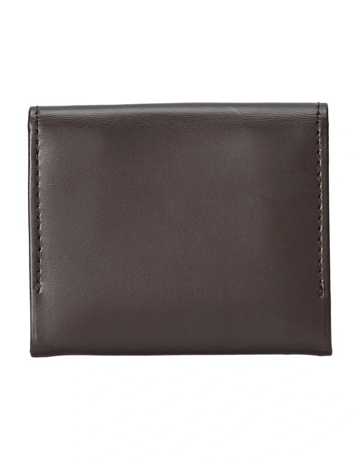 Calfskin Coin Pouch in Brown image 2