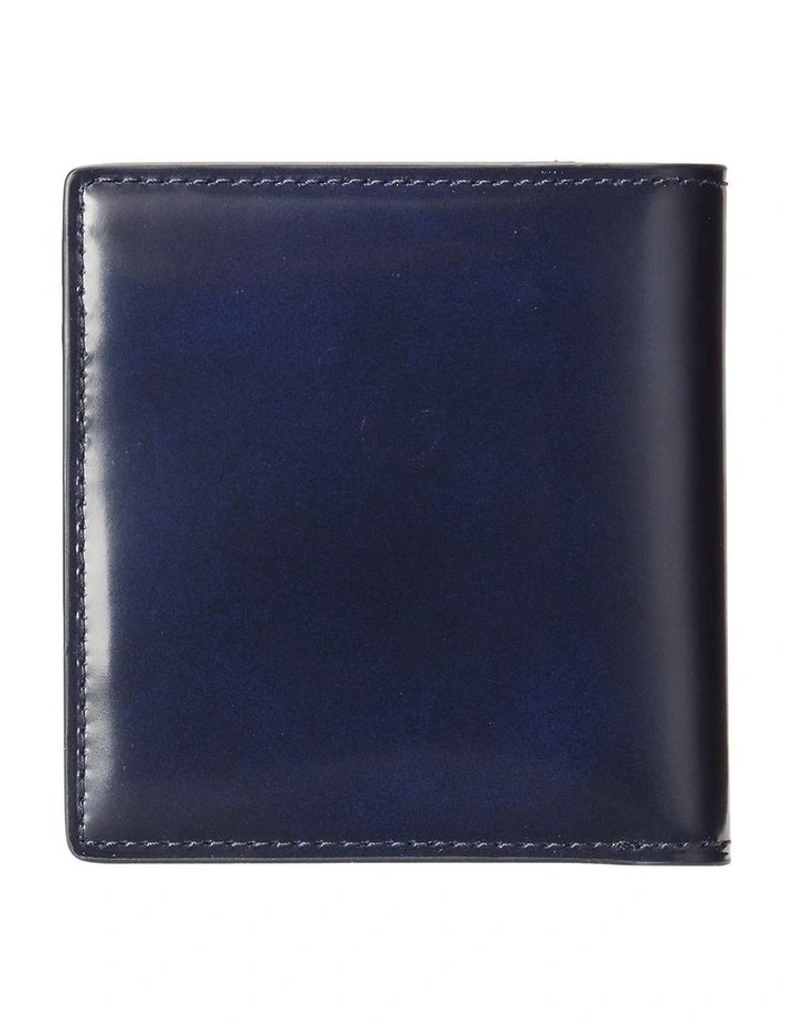 Calfskin Slim Wallet in Navy image 2