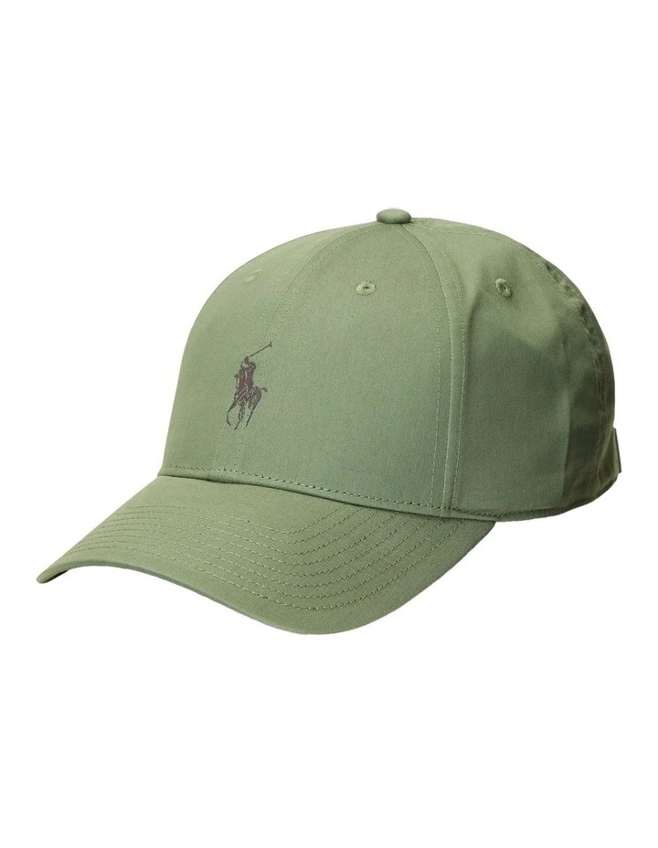 Twill Ball Cap in Green image 1