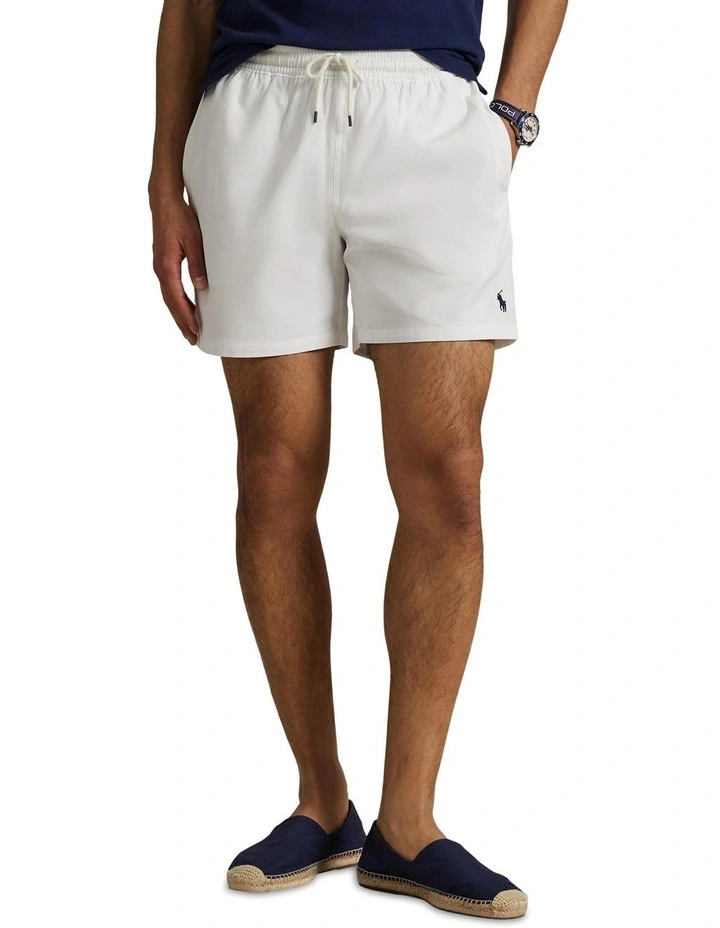 Traveler Classic Swim Trunk 5.75-inch in White image 1