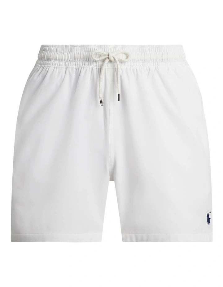 Traveler Classic Swim Trunk 5.75-inch in White image 4