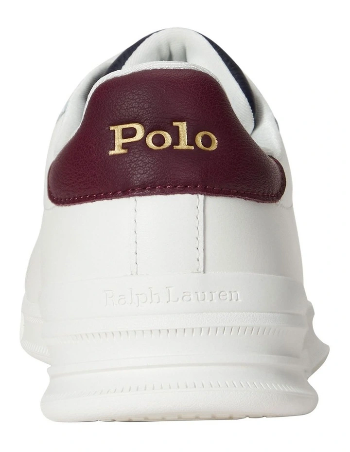 Heritage Court II Nappa Leather Sneaker in White image 2