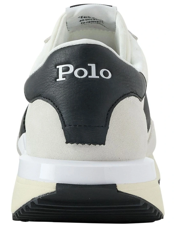 Train 89 Suede & Oxford Sneaker in Beige image 2