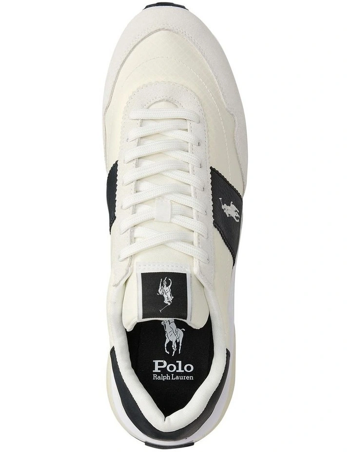 Train 89 Suede & Oxford Sneaker in Beige image 3