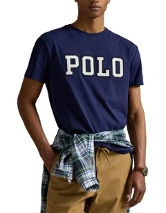 Classic Fit Logo Jersey T-Shirt