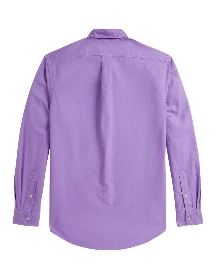 Classic Fit Garment-Dyed Oxford Shirt image 2