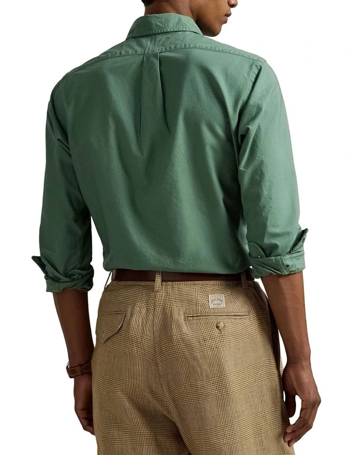 Classic Fit Garment-Dyed Oxford Shirt image 2