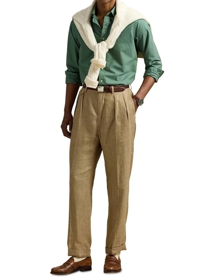 Classic Fit Garment-Dyed Oxford Shirt image 3