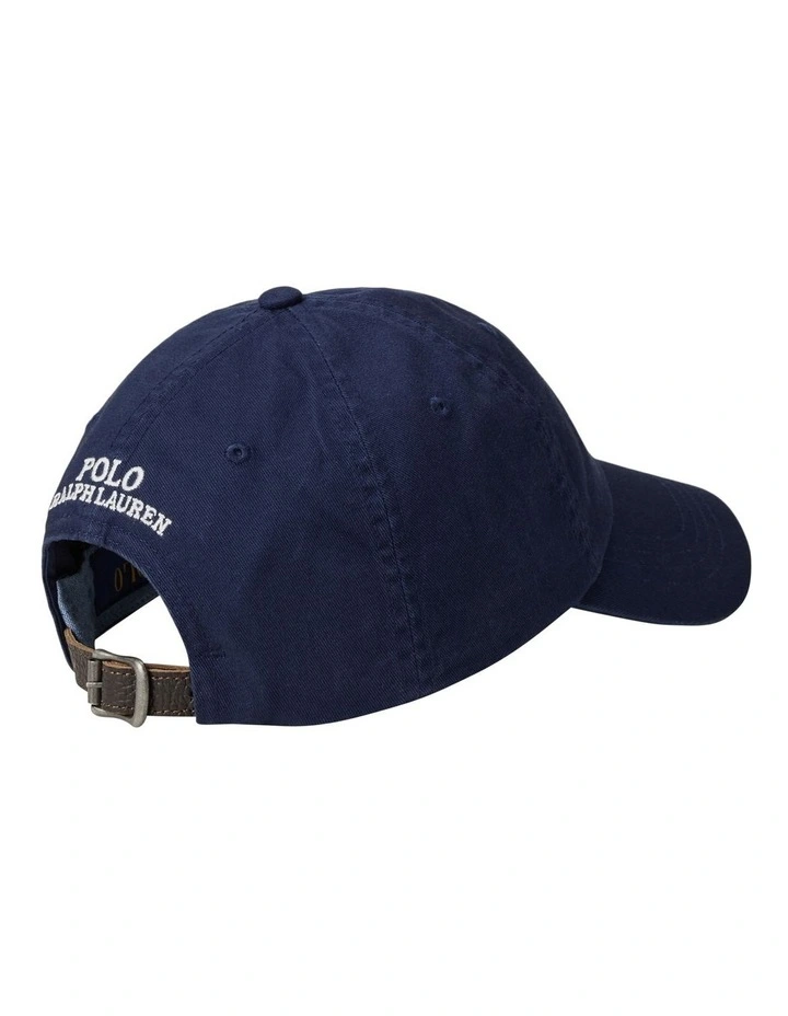 Polo Bear Twill Ball Cap in Blue image 2