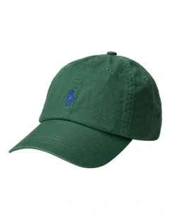 The Iconic Cotton Chino Ball Cap in Green