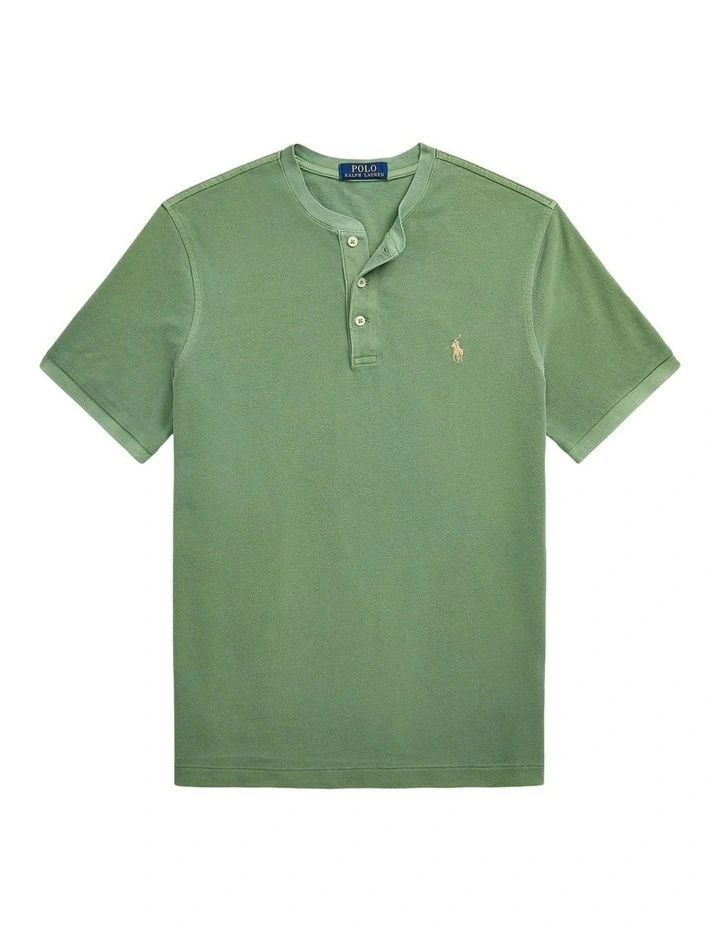 Featherweight Mesh Henley Shirt image 4