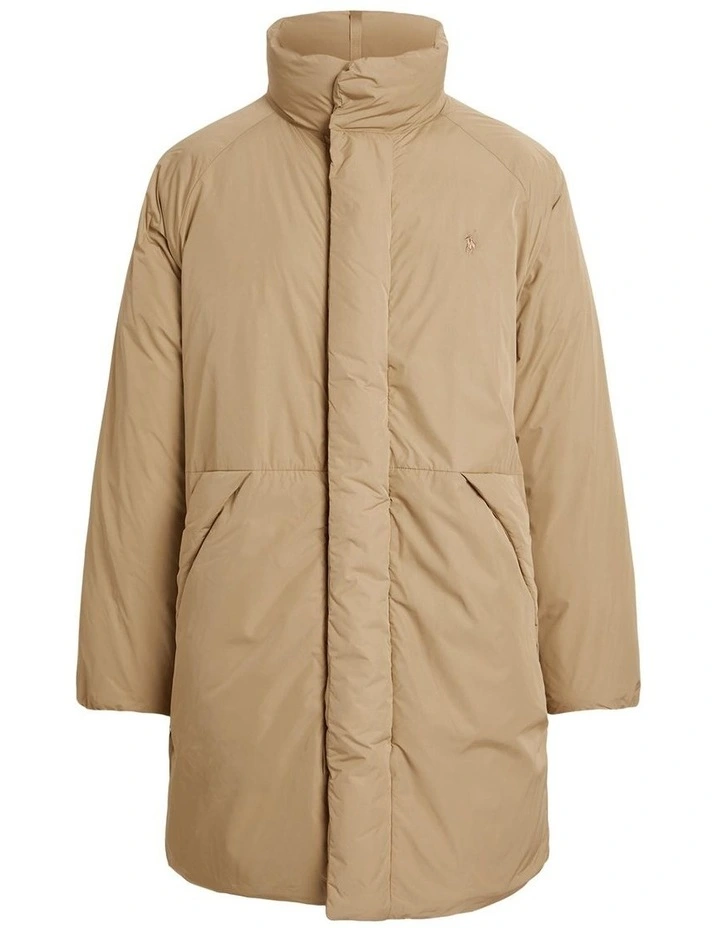 The Teton Down Coat in Beige image 4