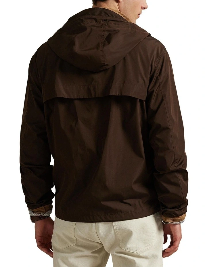 The Glenmoor Hooded Jacket in Brown image 2