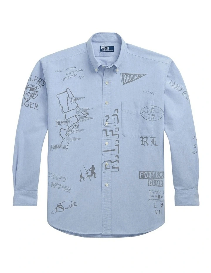 The Big Shirt in Blue image 4