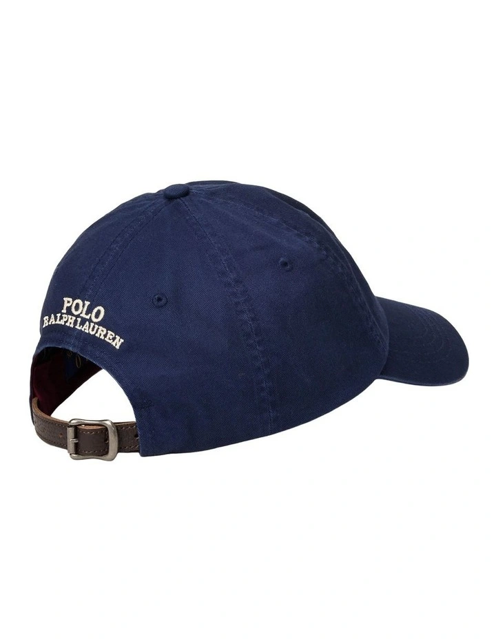 Polo Bear Twill Ball Cap in Blue image 2