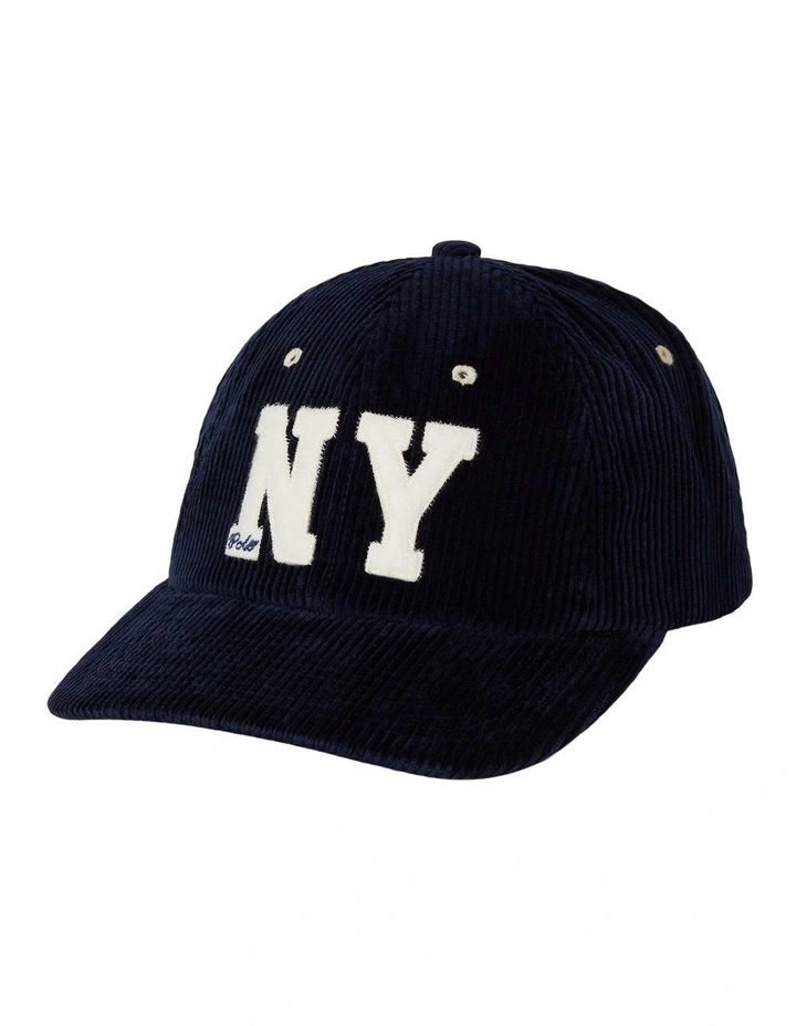 NY Patch Corduroy Ball Cap image 1