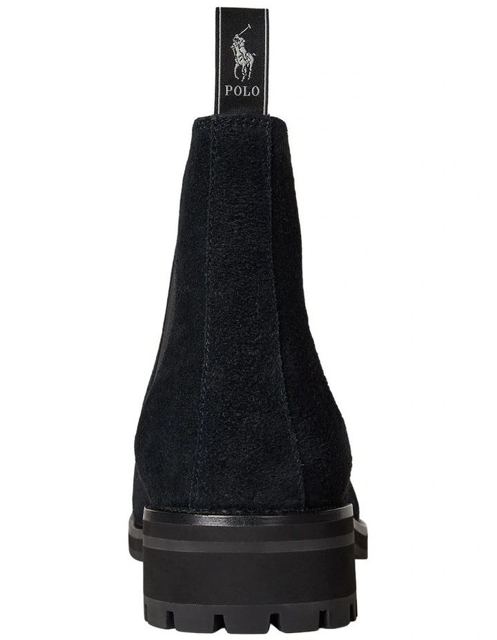 Bryson Suede Chelsea Boot in Black image 3