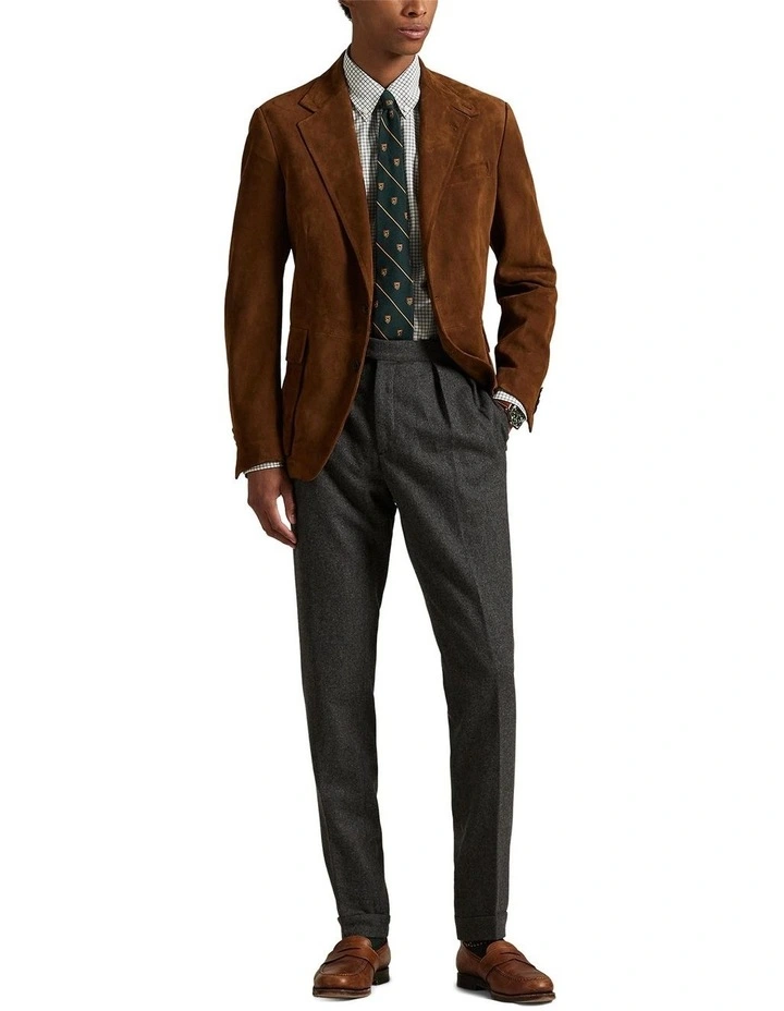 Classic Fit Tattersall Poplin Shirt in Green image 3