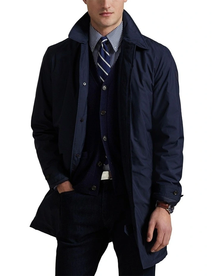 The Southland Packable Walking Coat in Navy image 1