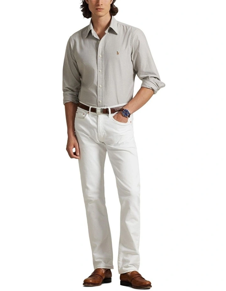 The Iconic Oxford Shirt in Brown image 3