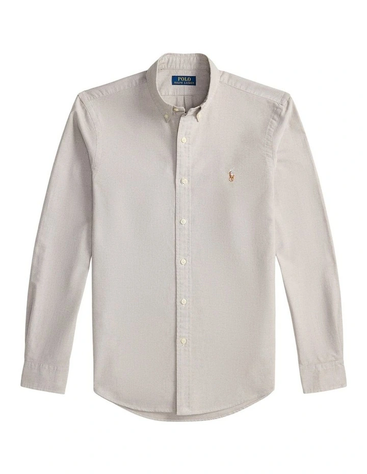 The Iconic Oxford Shirt in Brown image 4