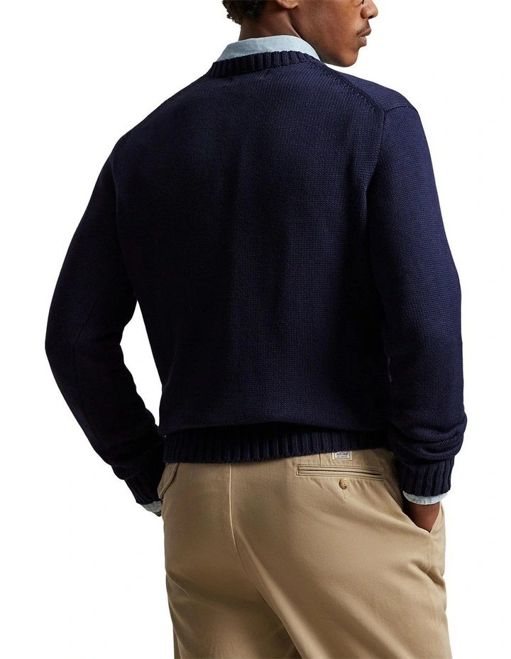 The Iconic Flag Sweater in Blue image 2