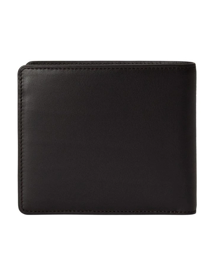 Calfskin Billfold Coin Wallet in Brown image 2