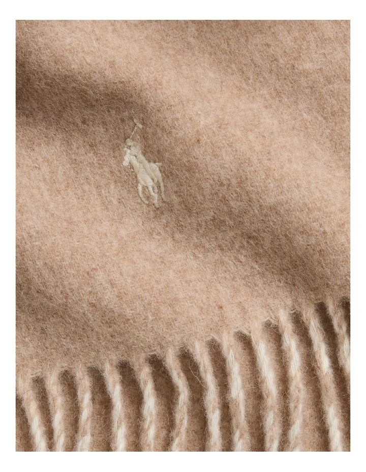 Reversible Wool-Blend Scarf in Assorted image 2