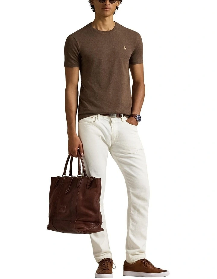 Custom Slim Fit Jersey Crewneck T-Shirt image 3