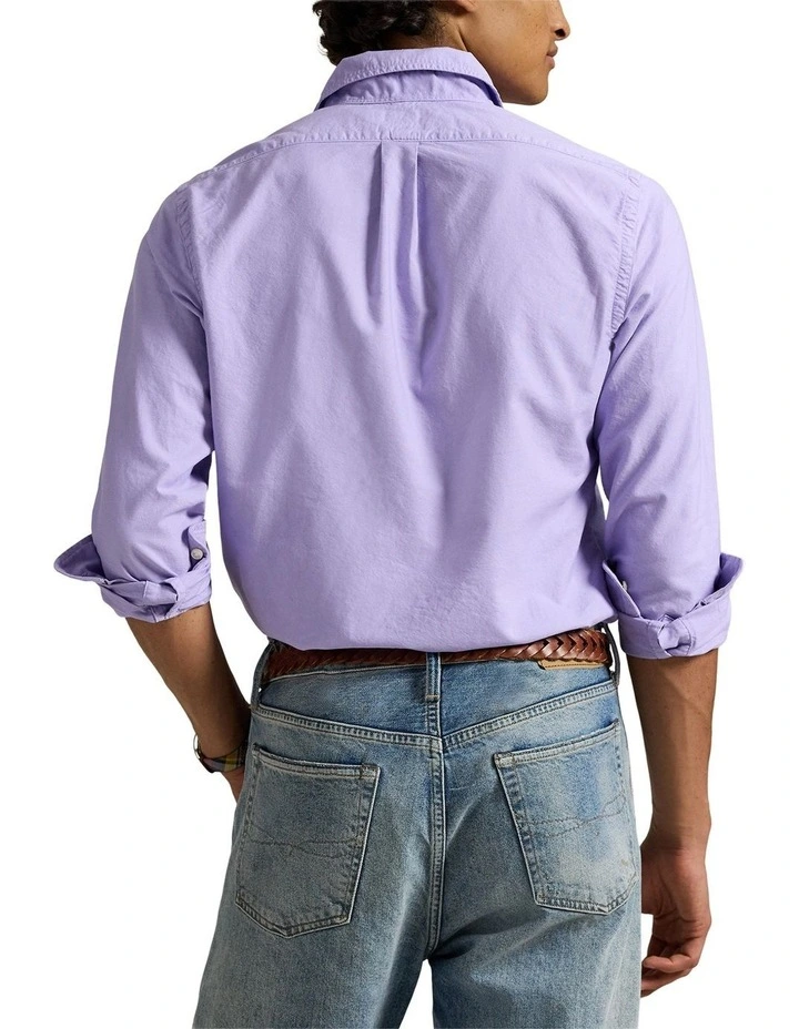 Classic Fit Garment-Dyed Oxford Shirt image 2