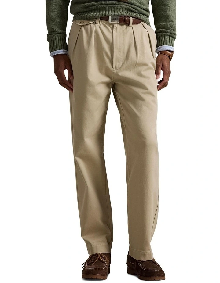 Whitman Relaxed Fit Pleated Chino Pant image 1