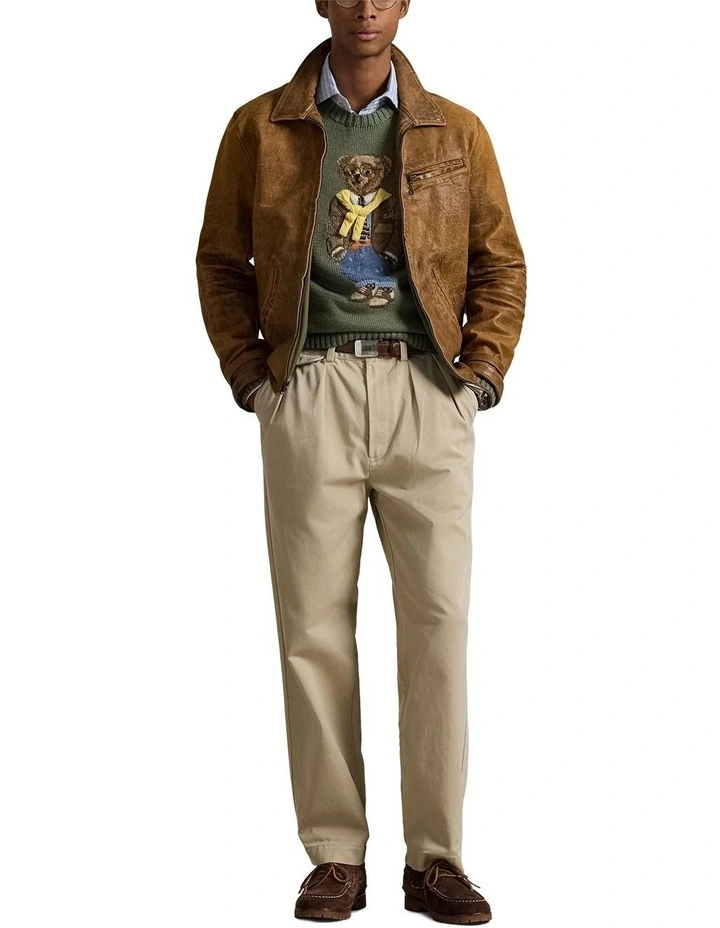 Whitman Relaxed Fit Pleated Chino Pant image 3